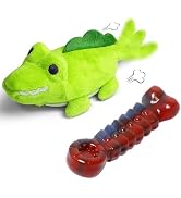 ZeLing HTL Bacon Dog Toys for Aggressive Chewers M/L Breeds & AUT Moving Croc Cat Toys