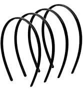 forenee Plastic Thin Skinny Headbands - Headbands for Women - Plain Headband for Girls DIY - Hair...