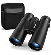 Luzsco 10x42 Binoculars for Adults, Waterproof, HD High-Powered | Clear Wide View, Lightweight De...