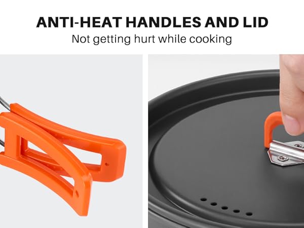 Camping Cookware Mess Kit