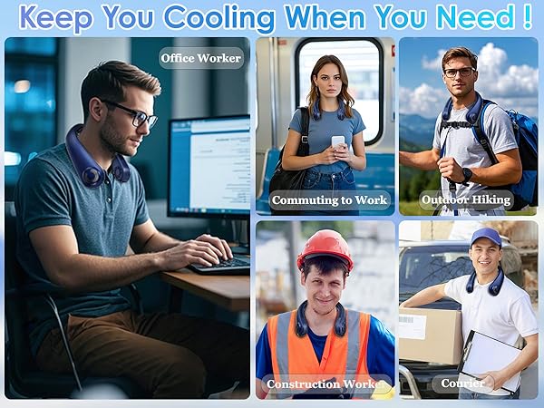 cooling neck fans