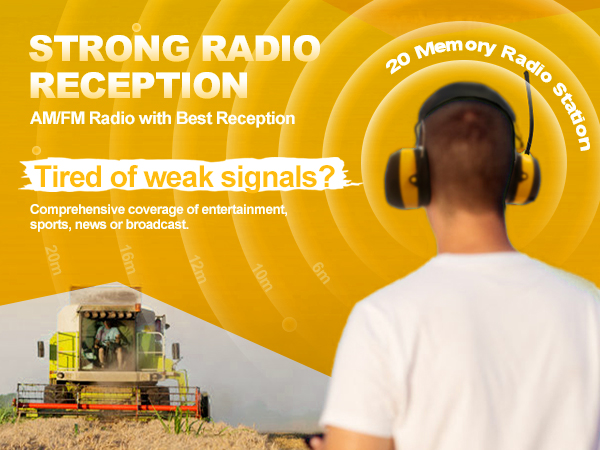 strong radio reception