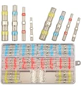 Feggizuli 150PCS Solder Seal Wire Connectors Heat Shrink Wire Connectors, Waterproof Solder Seal ...