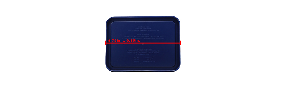 Pyrex 7210-PC 3 Cup Blue Replacement Food Storage Lid