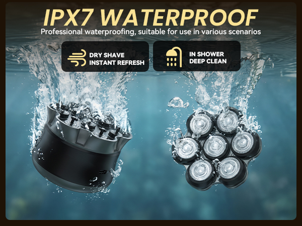 IPX7 WATERPROOF