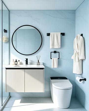 Twirobt Bathroom Towel Bar Set