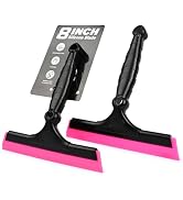 EHDIS 2PCS Flexible 8-Inch Silicone Squeegee Window Tint Tool Auto Water Blade, Shower Squeegee f...