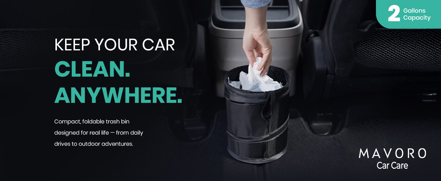 Keep Ypur Car Clean. Anywhere
