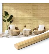 Art3d Natural Bamboo Wall Panel for Interior Wall Decor, Renewable Pole Wrap Wainscoting Paneling...