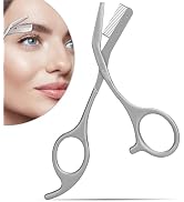 Eyebrow Trimming Scissors with Combs, Eyebrow Trimmers, Gifts for Men Women Stocking Stuffers, St...