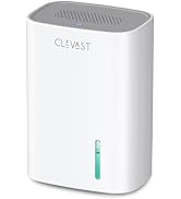 CLEVAST Small Dehumidifier for Home, 30oz Compact Mini Dehumidifier with Auto Shut-Off, Quiet 24d...