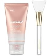 medicube Collagen Milky Glazed Wrapping Mask & Jelly Brush Duo | Daytime Wrapping Mask for Instan...