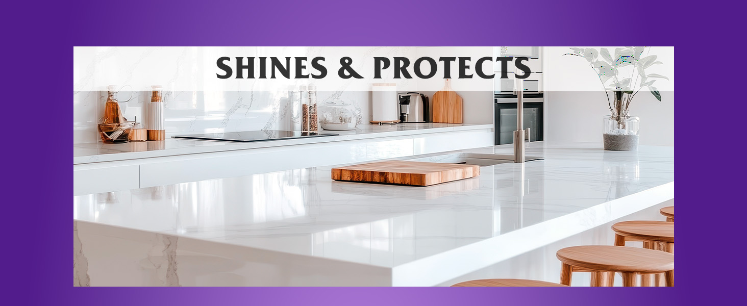 countertop cleaner granite polish restore streak free non abrasive surface protector shine remover