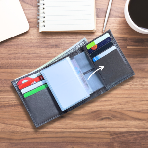 wallet inserts, mens wallet, clear plastic inserts, photo holder, inserts for wallet, card holder