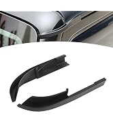 MOXRUQ 2 PCS Hardtop Roof Rain Diverter, JK Rain Gutter Extension, ABS Car Rain Water Diverter, D...