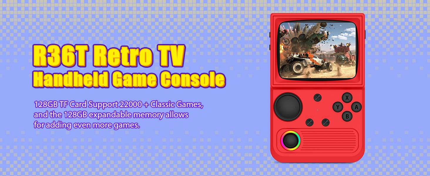 R36T Retro Handeld Game Console