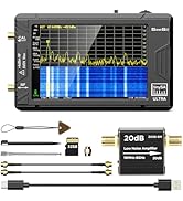 SeeSii TinySA Ultra Spectrum Analyzer with ZK06-20dB Low Noise Amplifier, 4.0 Inch 100kHz to 5.3G...