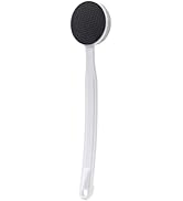 YIOYOODA Nano Glass and Pumice Stone for Feet Callus Remover Long Handle 13.7", Double Sided Foot...