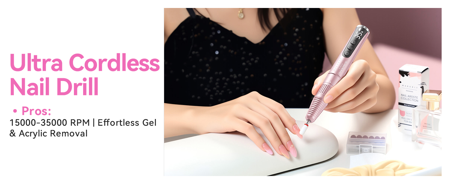 Rechargeable Nail Drill