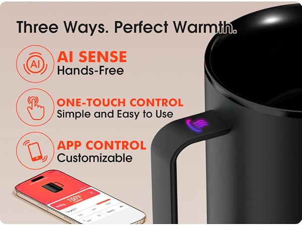 heated coffee mug