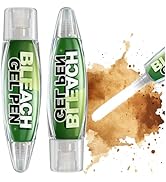 Msvvko Stain Remover Bleach Pen for Clothes 2 PACK Bleach Gel Pen Targeting Specific Stains Bathr...