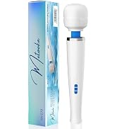 Metooka Therapeutic Cordless Massager - Powerful Massage Tool Handheld 8 Speeds 20 Patterns - Rec...