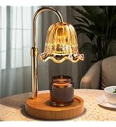 WarmEmbrace Candle Warmer Lamp with Timer Dimmable Light & Adjustable Height, Birthday Gifts for ...