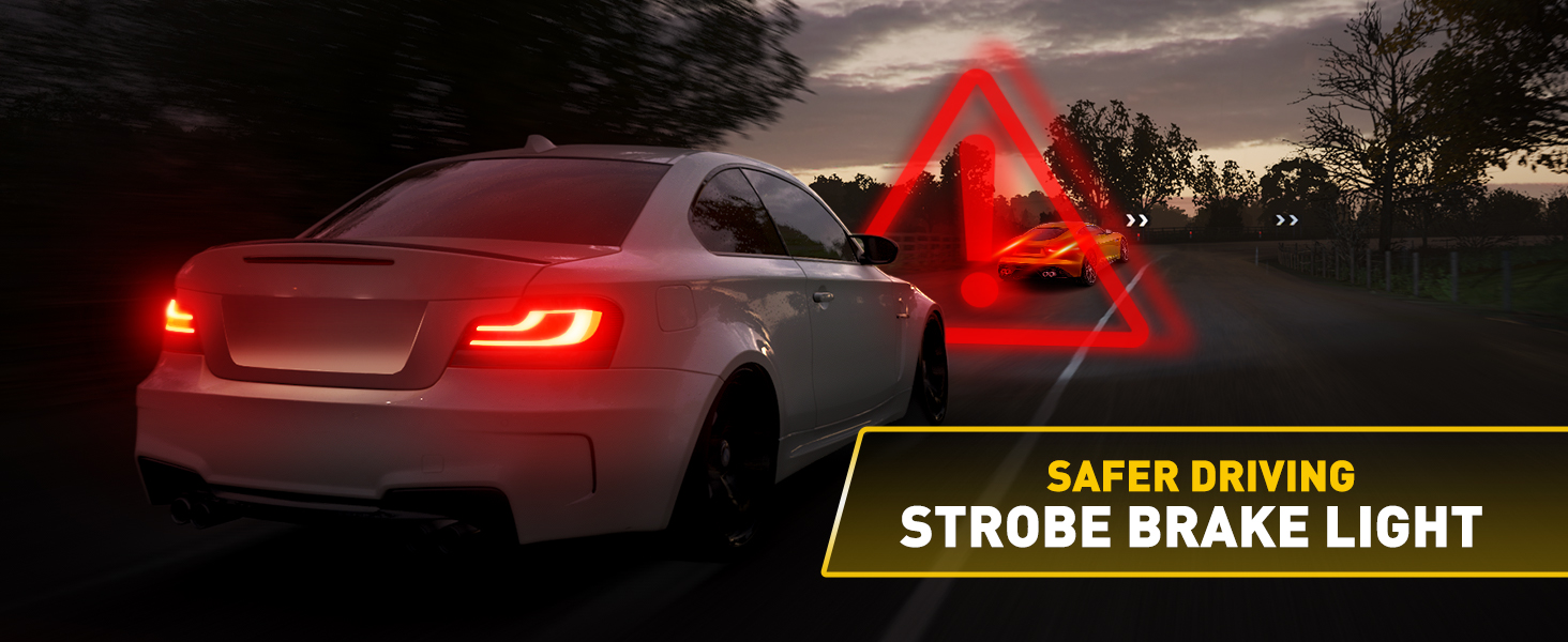 STROBE BRAKE LIGHTS
