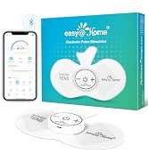 Easy@Home Wireless TENS Unit with APP Remote Control: Back Pain Relief Muscle Stimulator Massager...