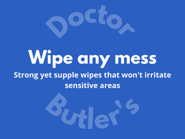 Wipe away any mess