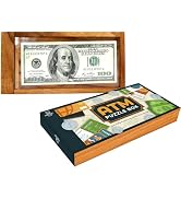 BSIRI ATM Puzzle Box for Adults Secret Brain Teaser Wooden Puzzle Boxes with Hidden Compartments ...