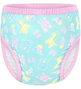 Littleforbig Soft Silky Underwear Comfortable Washable Reusable Adult Training Pants - Full Print...