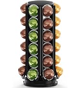 Deco Brothers VertuoLine Pod Holder, 360° Turntable Rotating Pod Carousel Organizer for Nespresso...