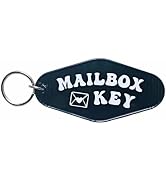 Jgrprlq Mailbox Key Keychain Black Mail Key Ring Motel Key Chain