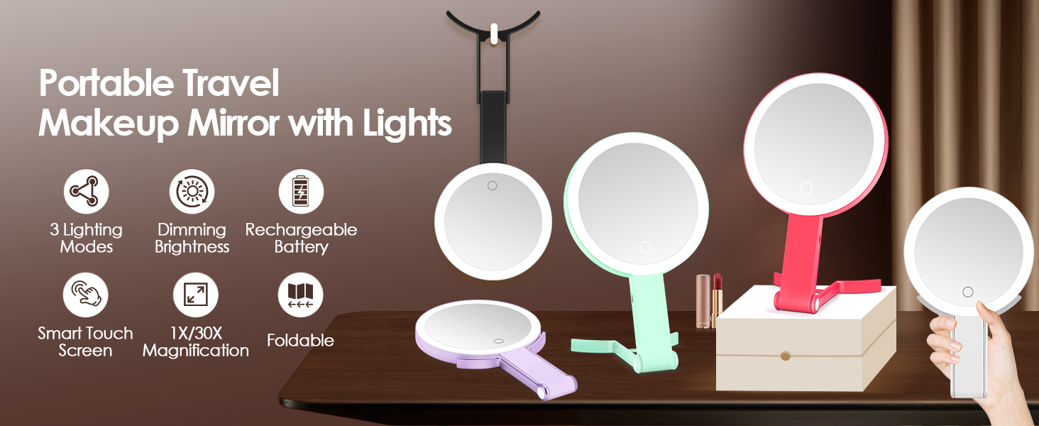 folding mirror