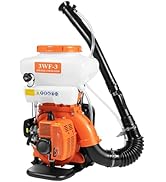 3WF-3 Backpack Fogger 2.13kw Gas Powered Backpack Fogger Leaf Blower Sprayer Machine - 3.7Gal Spr...
