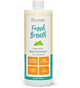 Oxyfresh Fresh Breath Fresh Mint Mouthwash – Dentist Recommended for Long-Lasting Fresh Breath & ...