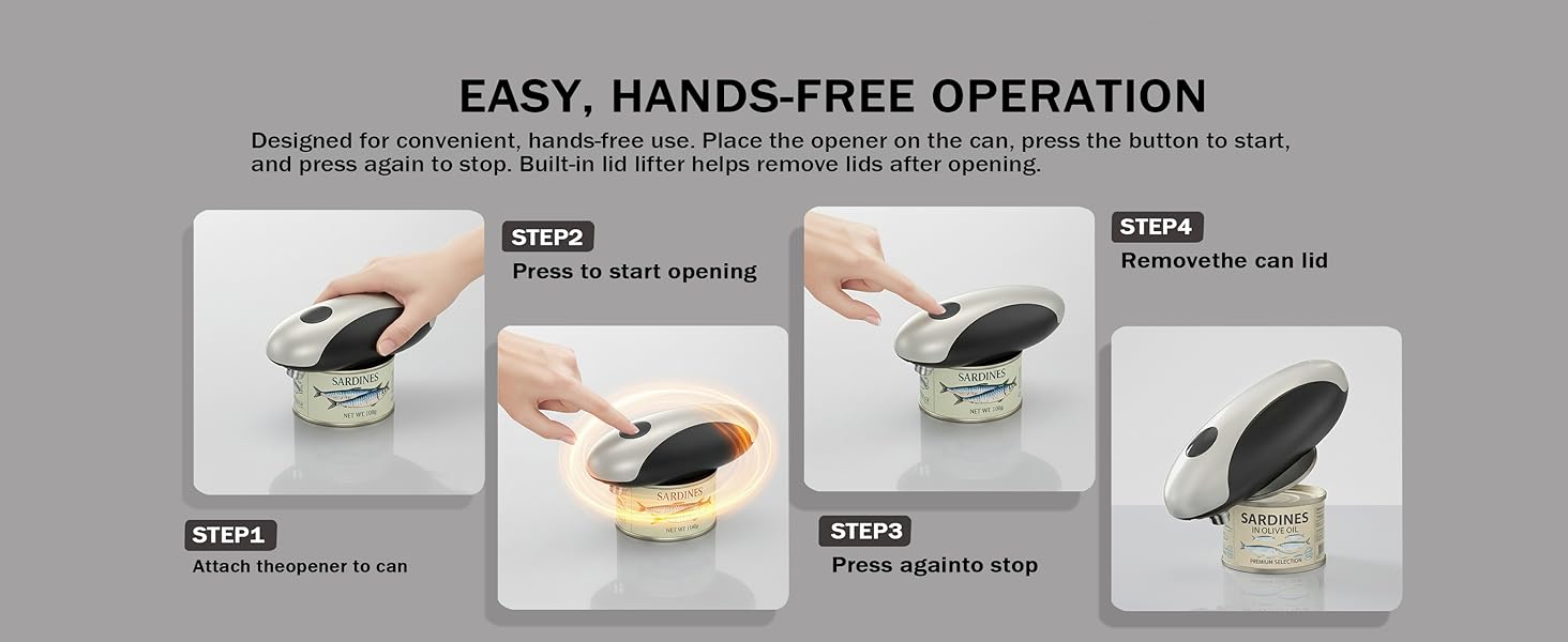 kitchen can opener electric