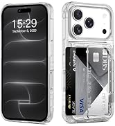 ACANDYA for iPhone 18 Pro Max Case Wallet Clear with Credit Card Holder | Cover for iPhone 18 Pro...