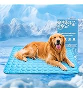 Dog Cooling Mat Arc-Chill Cooling Dog Bed Mats, Q-Max>0.4 Washable Pet Cooling Pad Breathable Coo...