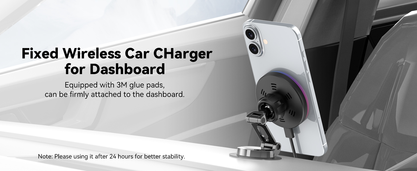 fixed dashboard car charger