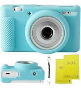 SZHSYJY Camera Case for Sony ZV-1F/ ZV-1 II/ZV-1M2 Digital Camera,ZV1F Soft Silicone Protective B...
