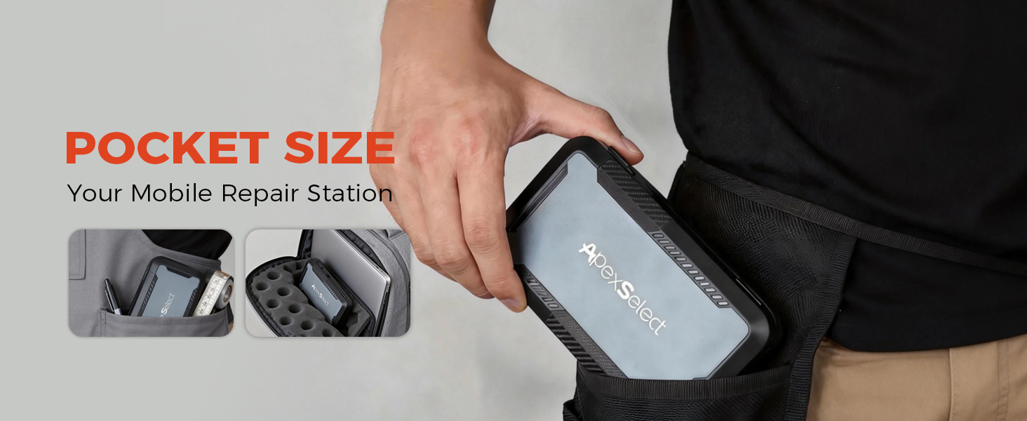 pocket size, easy to carry.