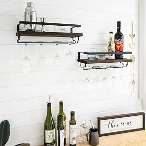 red wine glass racks