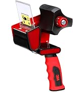 3M Scotch Box Sealing Tape Dispenser HR83, Portable, Hand-Held, High-Impact Plastic, 3 in