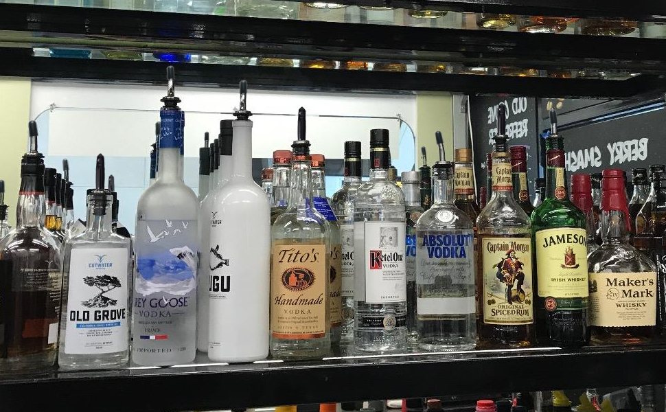 liquor bottle dust cap