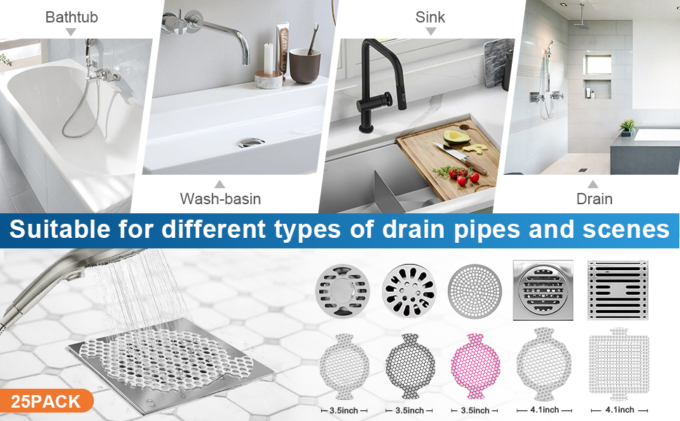 disposable drain hair catcher
