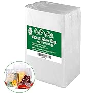 O2frepak 100 Gallon Size 11" x 16" 4mil Thick Vacuum Sealer Bags with BPA Free and Puncture Preve...