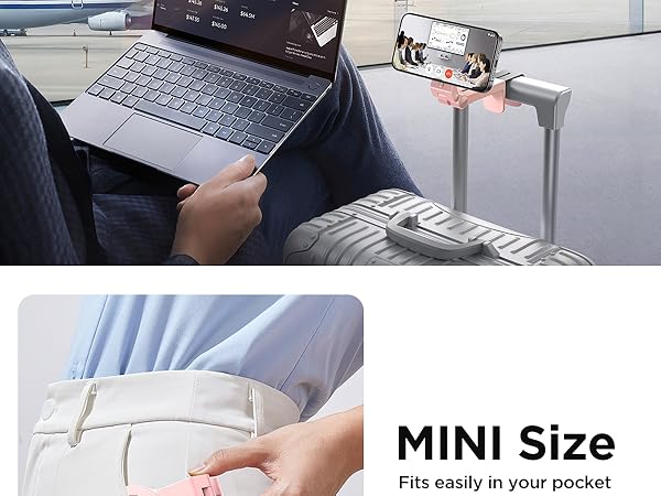 phone holder for airplane seat back