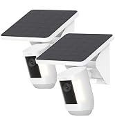 UOGW 4W Solar Panel Charging Mount for Ring Outdoor Cam Plus,Stick Up Cam,Spotlight Cam Pro/Plus,...
